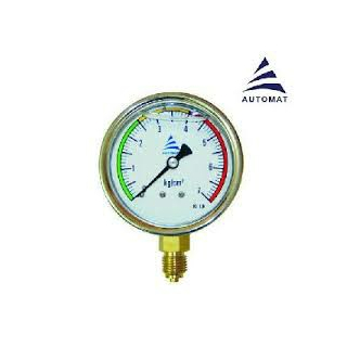 عداد ضغط ستانستيل استيل (صفر- 10) ض ج بالجلسرين